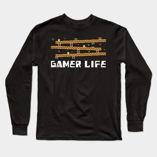 GAMER LIFE SHIRT - GAMER GIFT Long Sleeve T-Shirt